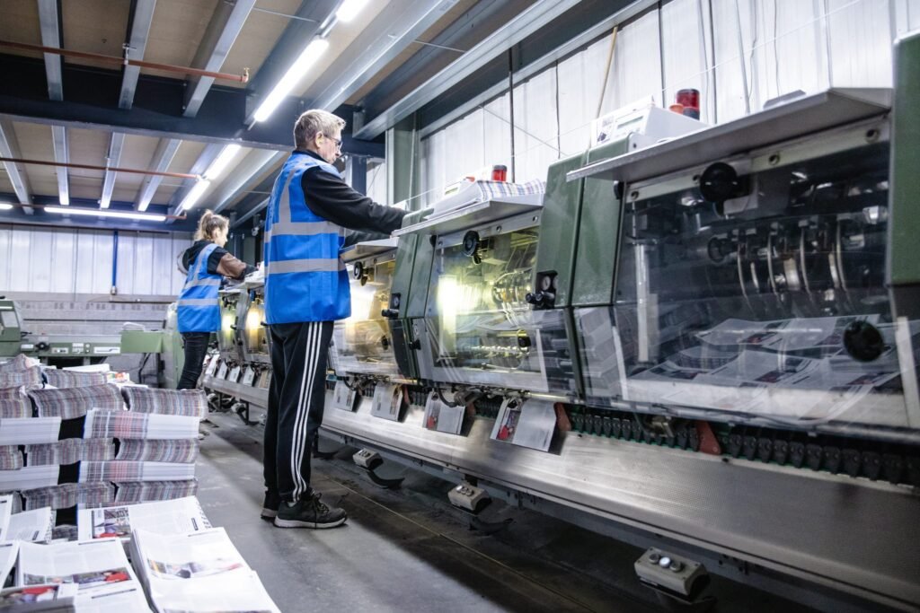 W&G Baird printing press operators